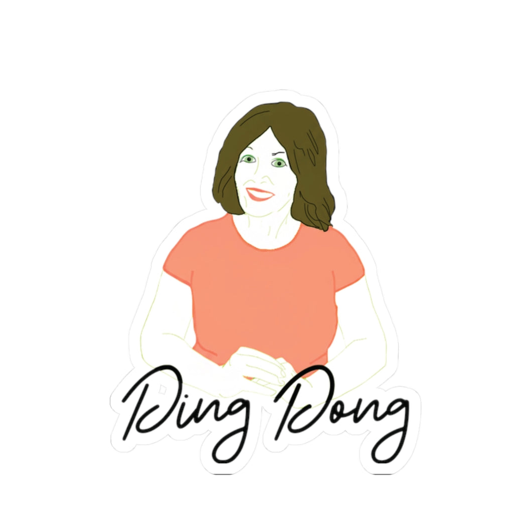 Barb Ding Dong Sticker